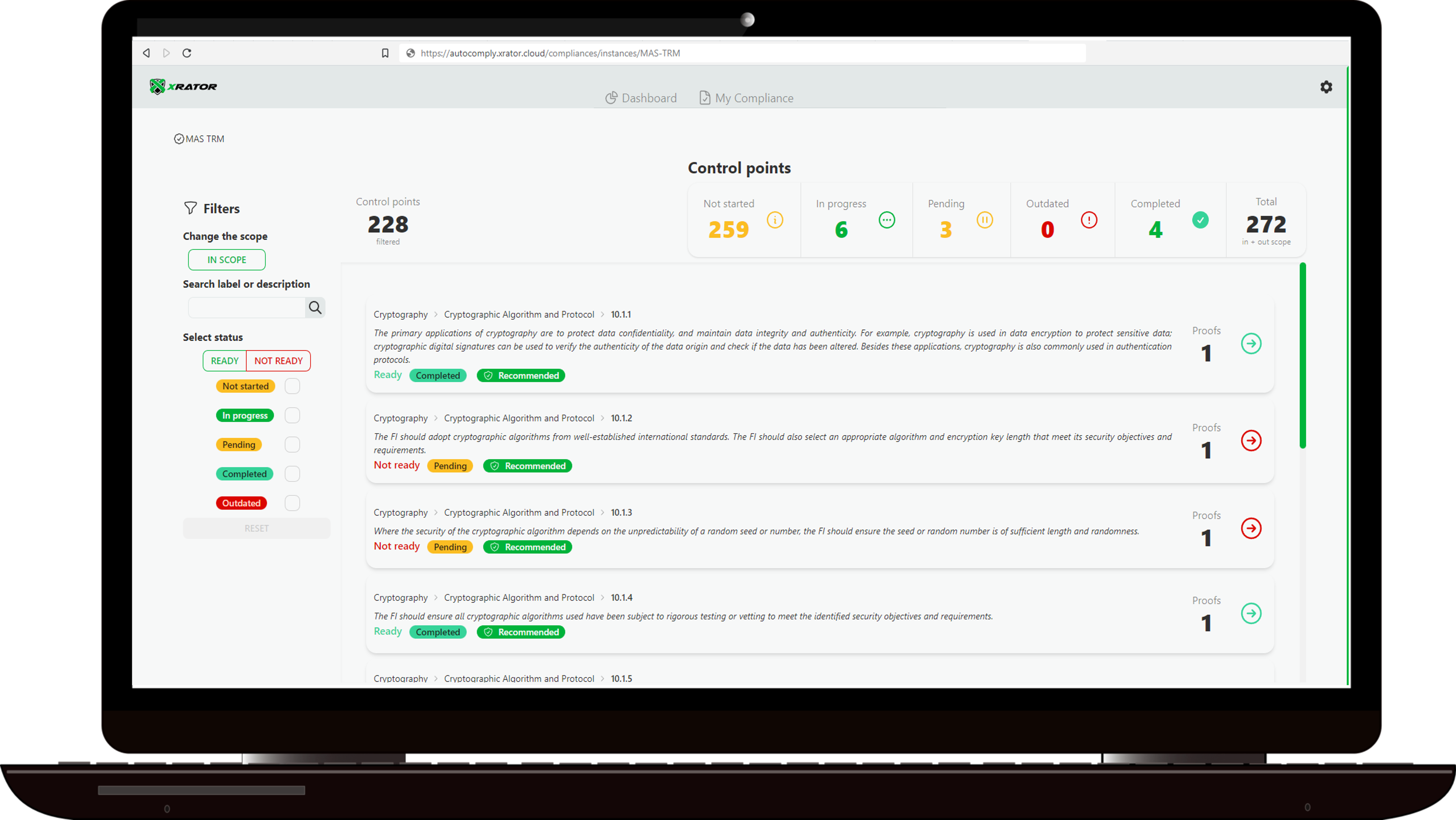 XRATOR Autocomply - The Compliance Automation Platform